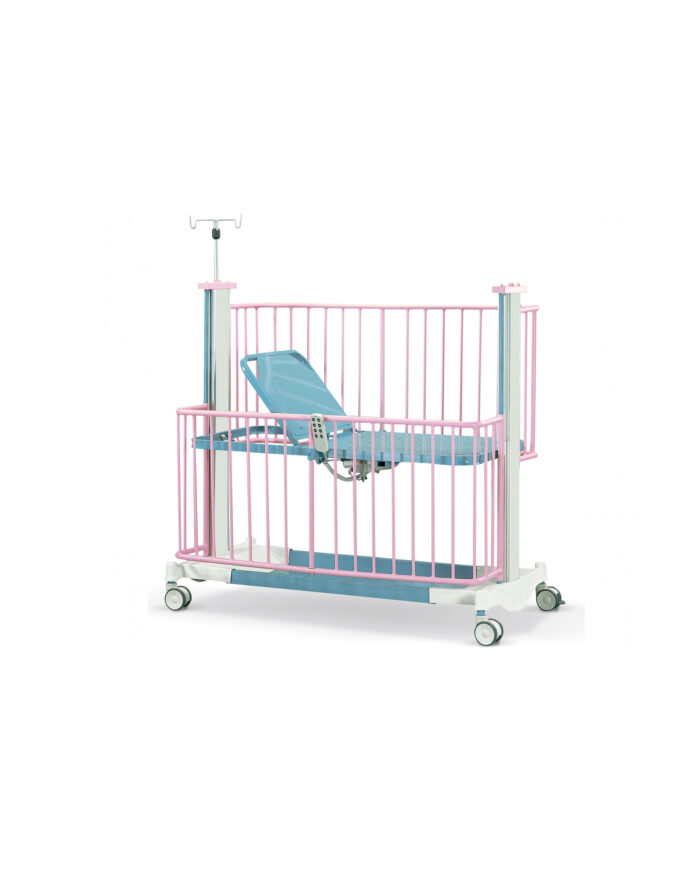 Electronic pediatric bed, 2 motors -pdb 1120