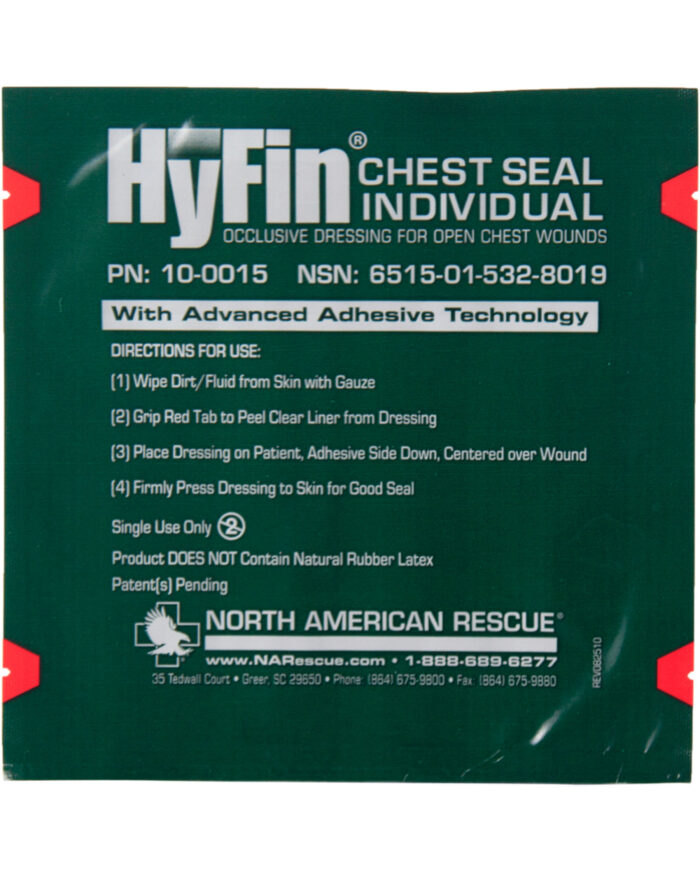 DWC042: HyFin® Individual Occlusive Chest Seal