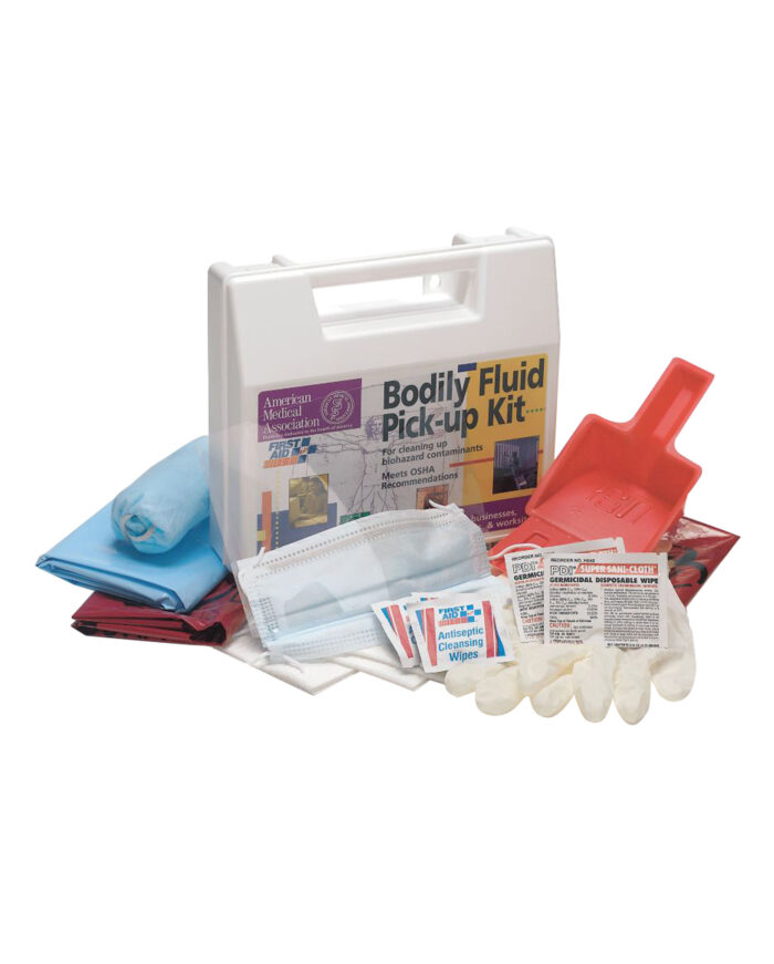 First Aid Only™ Bloodborne Pathogen/Bodily Fluid Spill Kit, Plastic Case