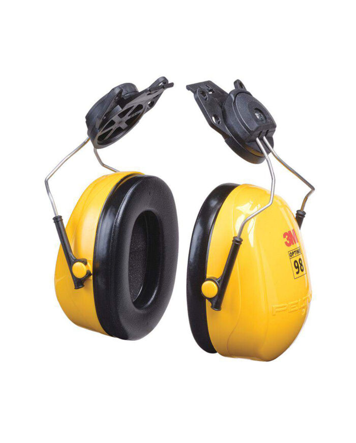 3M™ Peltor™ Optime™ 98 Cap-Mount Earmuffs, Hearing Conservation H9P3E 10 EA/Case