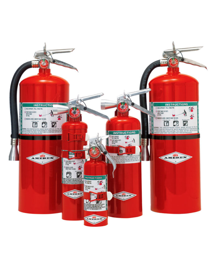 Larsen’s/Amerex Halotron Fire Extinguishers