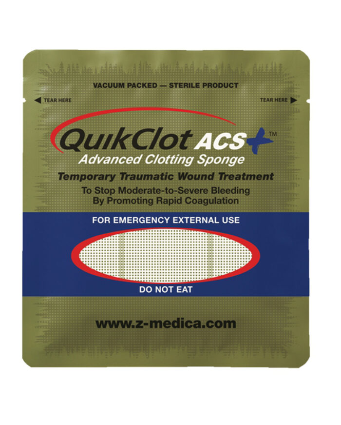 DWC037: QuickClot Traumatic Wound Treatment