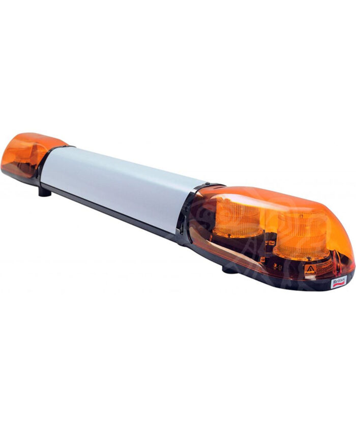 Britax Aerolite 1000mm 24v Illuminated Centre   2 LED amber Lightbar