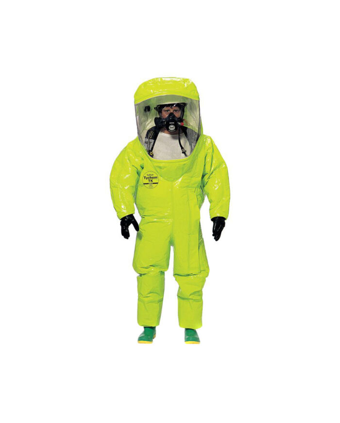 A60 Hood, Boots, Elastic Back, Wrists, & Ankles Bloodborne Pathogen & Chemical Splash Resistant Disposable Coveralls