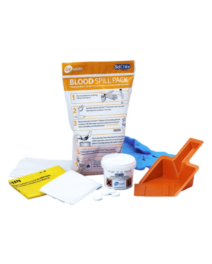 Biohazard Blood Spill Clean up Kit / Pack