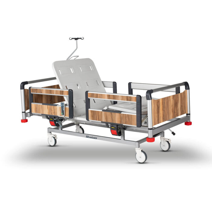 Hospital Electric Bed 2 Motors, Aluminum Base