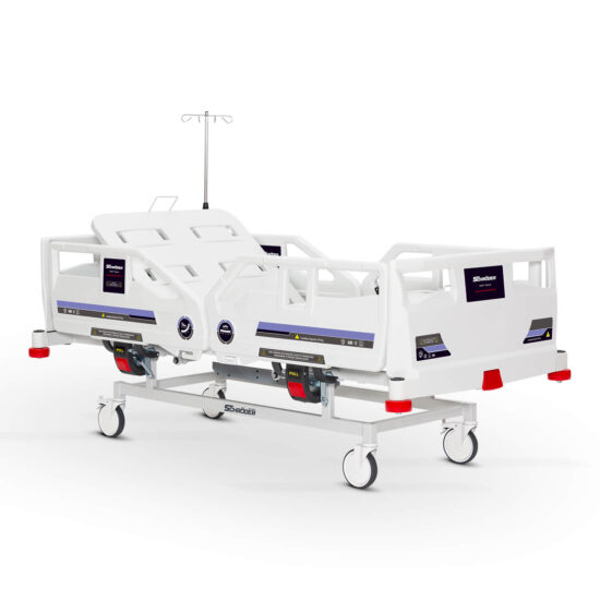 2 motors hospital bed