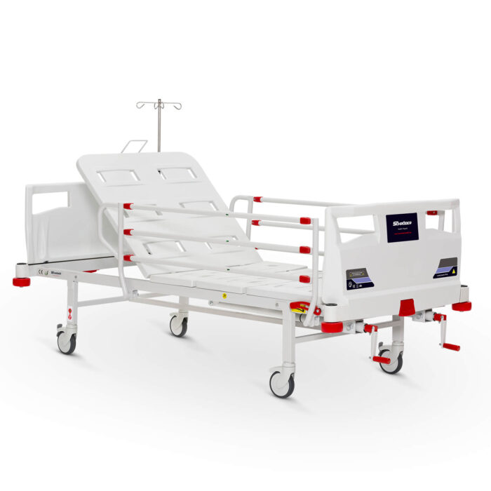 Parallel Mechanical Operated Hospital Bed, 2 Cranks