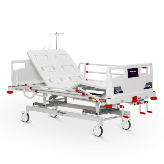 Mechanical Operated Hospital Bed, 3 Cranks