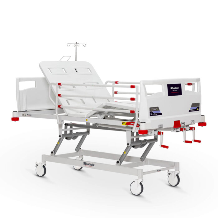 Mechanical Operated Hospital Bed, 3 Cranks