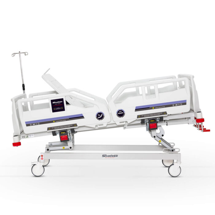 Mechanical Operated Hospital Bed, 4 Cranks