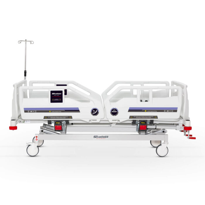 Mechanical Operated Hospital Bed, 4 Cranks