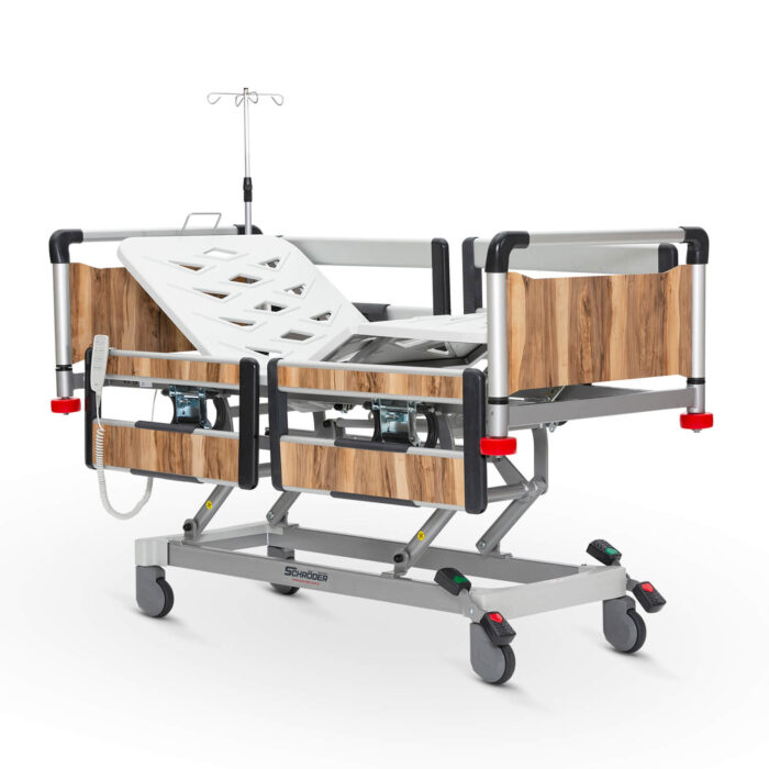 Pediatric Hospital Bed, 3 Motorised Aluminum Base