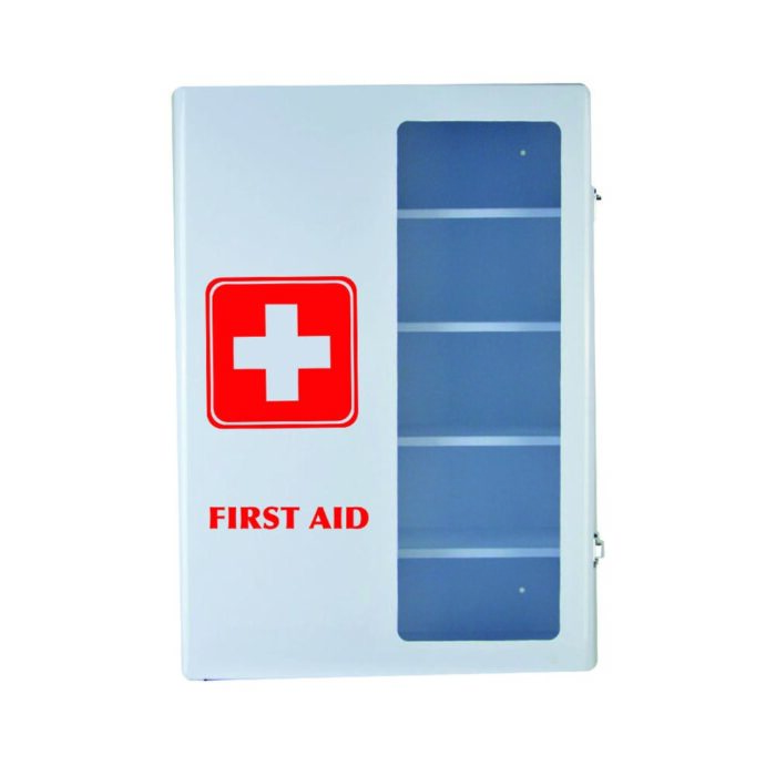 ALUMINIUM WALL FIRST AID BOX