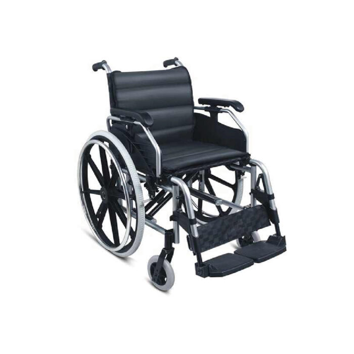 HEAVY DUTY ALUMINUM WHEELCHAIR