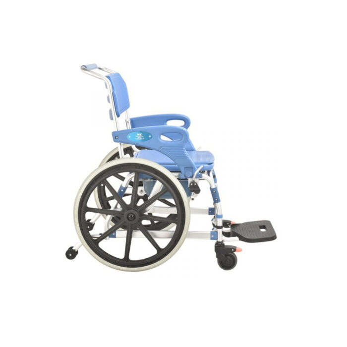 Multichair Ultra Narrow Shower Commode Wheelchair