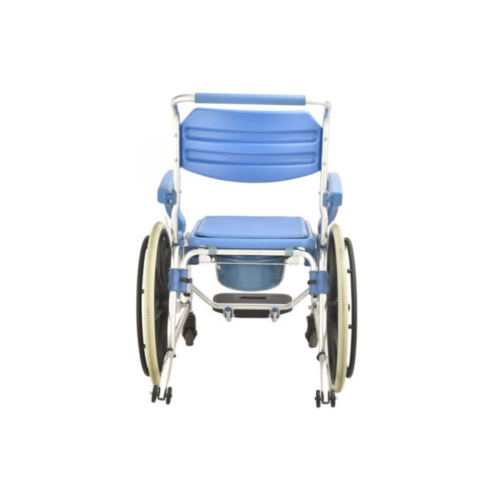 Multichair Ultra Narrow Shower Commode Wheelchair