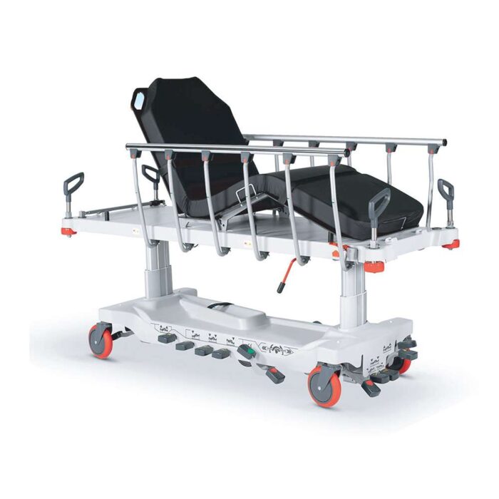 Patient Trolley with side rails