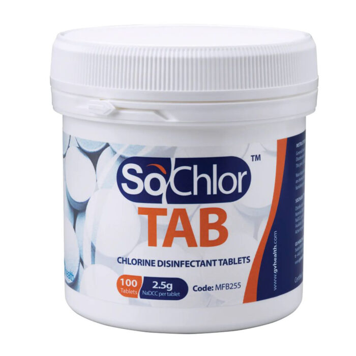 SoChlor TAB 2.5g 100 (Embossed)